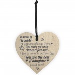 Gifts For Dad Wooden Heart FATHERS DAY Birthday Gift For Him 