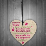 Mum Gifts Christmas Wooden Heart Mum Mummy Thank You GIFT
