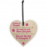 Mum Gifts Christmas Wooden Heart Mum Mummy Thank You GIFT