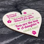 Mum Gifts Christmas Wooden Heart Mum Mummy Thank You GIFT