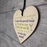 Christmas Memorial Decoration Wooden Heart Tree Memorial Sign