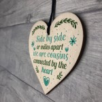 Cousin Birthday Gift Wooden Heart Plaque Keepsake Family Friend