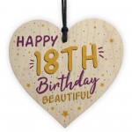 18th Birthday Card Decorations Heart 18th Daughter GIFTS