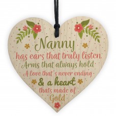 Nan Birthday Gifts Nanny Gran Grandma Grandad GIFT Heart Sign