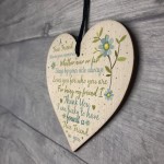 Friendship Gift Handmade Wooden Heart Plaque Best Friend Sign