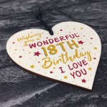 18th Birthday Card For Daughter Best Friend Sister Gifts Heart