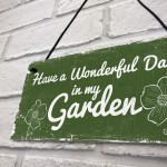 Wall Door Gate Garden Sign Hanging Garden Shed SummerHouse GIFT