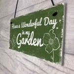 Wall Door Gate Garden Sign Hanging Garden Shed SummerHouse GIFT