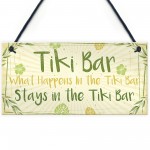 Tiki Bar Accessories Home Garden Bar Plaque Pub Bar Kitchen Sign