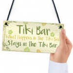 Tiki Bar Accessories Home Garden Bar Plaque Pub Bar Kitchen Sign