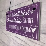 Best Friend Plaque Friendship Sign Thank You Birthday Gift 