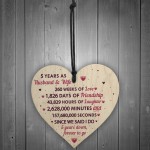 5th Wedding Anniversary Gift Heart Wedding Anniversary Gift 