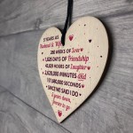 5th Wedding Anniversary Gift Heart Wedding Anniversary Gift 