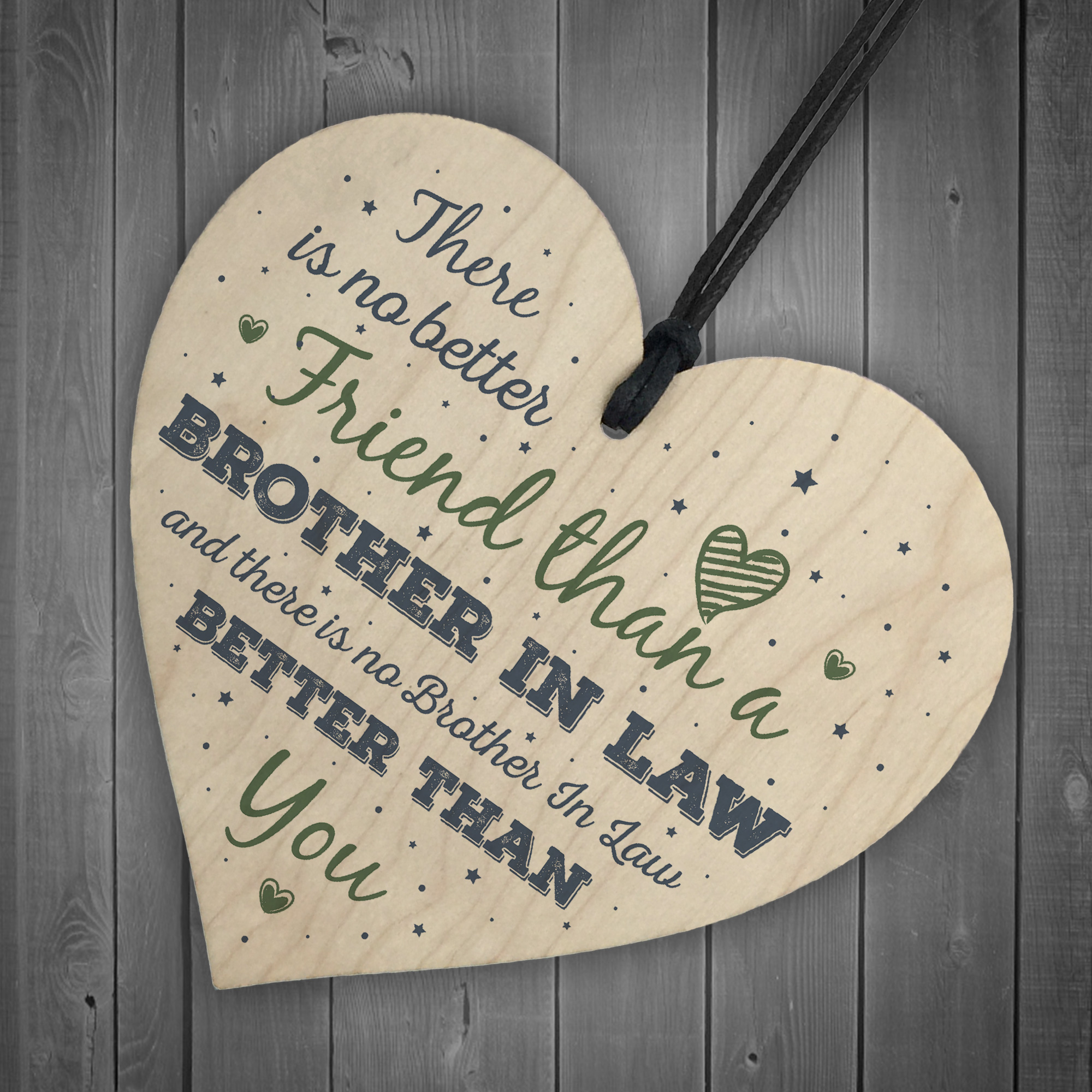 Gifts For Brother In Law Birthday Card Heart Plaque Friend Gift gifts-for-brother-in-law-birthday-card-heart-plaque-friend-gift