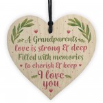 Gifts For Grandad Nan Mum Dad Mummy Daddy Gifts Wooden Heart