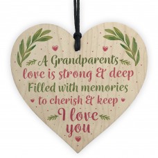 Gifts For Grandad Nan Mum Dad Mummy Daddy Gifts Wooden Heart