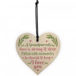 Gifts For Grandad Nan Mum Dad Mummy Daddy Gifts Wooden Heart