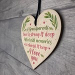 Gifts For Grandad Nan Mum Dad Mummy Daddy Gifts Wooden Heart