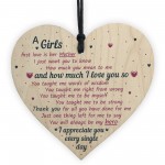 Gifts For Mum Girls First Love Wooden Heart MUM Mummy Gifts