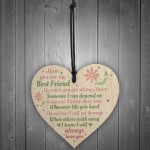 Mum Mumy Best Friend Friends Plaque Heart Birthday Thank You