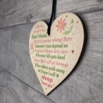 Mum Mumy Best Friend Friends Plaque Heart Birthday Thank You