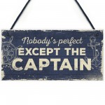 Nautical Sign Captain Bar Pub Bathroom Man Cave Kitchen Plaque