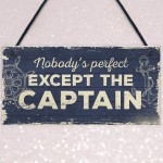 Nautical Sign Captain Bar Pub Bathroom Man Cave Kitchen Plaque