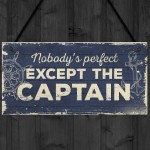 Nautical Sign Captain Bar Pub Bathroom Man Cave Kitchen Plaque