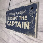 Nautical Sign Captain Bar Pub Bathroom Man Cave Kitchen Plaque