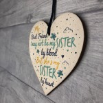 Sister By Heart Best FRIEND Gift Heart Christmas Friendship Gift