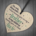 Best Uncle Gifts For Birthday Christmas Present Brother Plaque 
