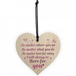 Always There Best Friend Sister Gifts Heart Friendship Plaque