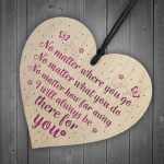 Always There Best Friend Sister Gifts Heart Friendship Plaque