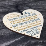 New Dad To Be Wooden Heart Novelty Baby Shower Daddy Son Gift
