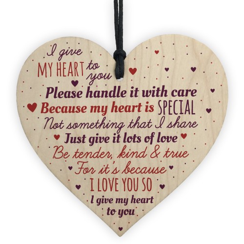 1st Wedding Anniversary Gift Heart Girl Boyfriend Wife Gifts