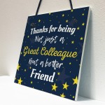 Gifts For Colleague Birthday Thank You Leaving Gifts Plaques