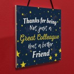 Gifts For Colleague Birthday Thank You Leaving Gifts Plaques