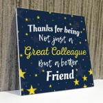 Gifts For Colleague Birthday Thank You Leaving Gifts Plaques