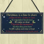 Christmas Memorial Tree Hanging Decoration Family Memorial Gift