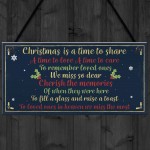 Christmas Memorial Tree Hanging Decoration Family Memorial Gift