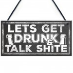 Funny Alcohol Sign Vodka Gin Beer Gifts Man Cave Home Bar Pub