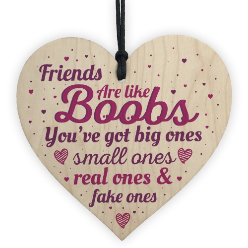 Friendship Gifts Best Friend Gifts Wood Heart Birthday Christmas