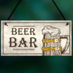 Vintage Bar Sign Beer Plaque Home Bar Wedding Man Cave Pub Gifts