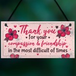 Thank You Friendship Gift Best Friend Sign Birthday Christmas