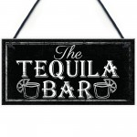 The Tequila Bar Garden Home Bar Shed Shabby Chic Drink Plaque