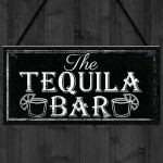 The Tequila Bar Garden Home Bar Shed Shabby Chic Drink Plaque