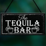 The Tequila Bar Garden Home Bar Shed Shabby Chic Drink Plaque