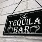 The Tequila Bar Garden Home Bar Shed Shabby Chic Drink Plaque