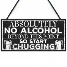 Funny No Alcohol Beyond This Point Home Bar Hot Tub Jacuzzi Gift