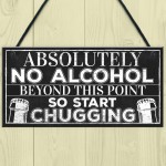 Funny No Alcohol Beyond This Point Home Bar Hot Tub Jacuzzi Gift